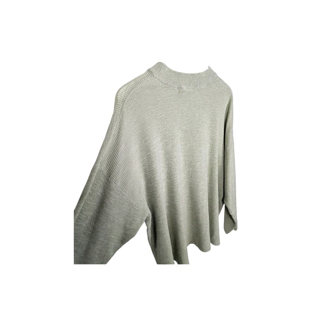 FP BEACH Free People Malibu Surf Beach Sweater Green Haze - Small - Picture 5 of 9